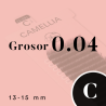 CAMELLIA BLACK (C CURL/ 0.04MM/13_15MM)