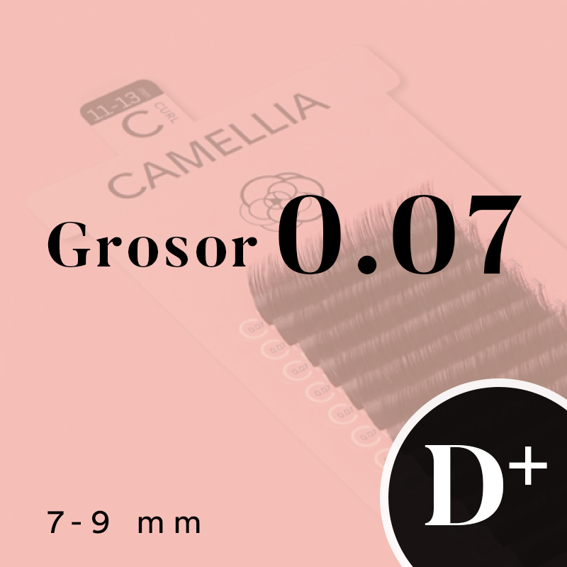 CAMELLIA BLACK (D+ CURL/ 0.07MM/7_9MM)