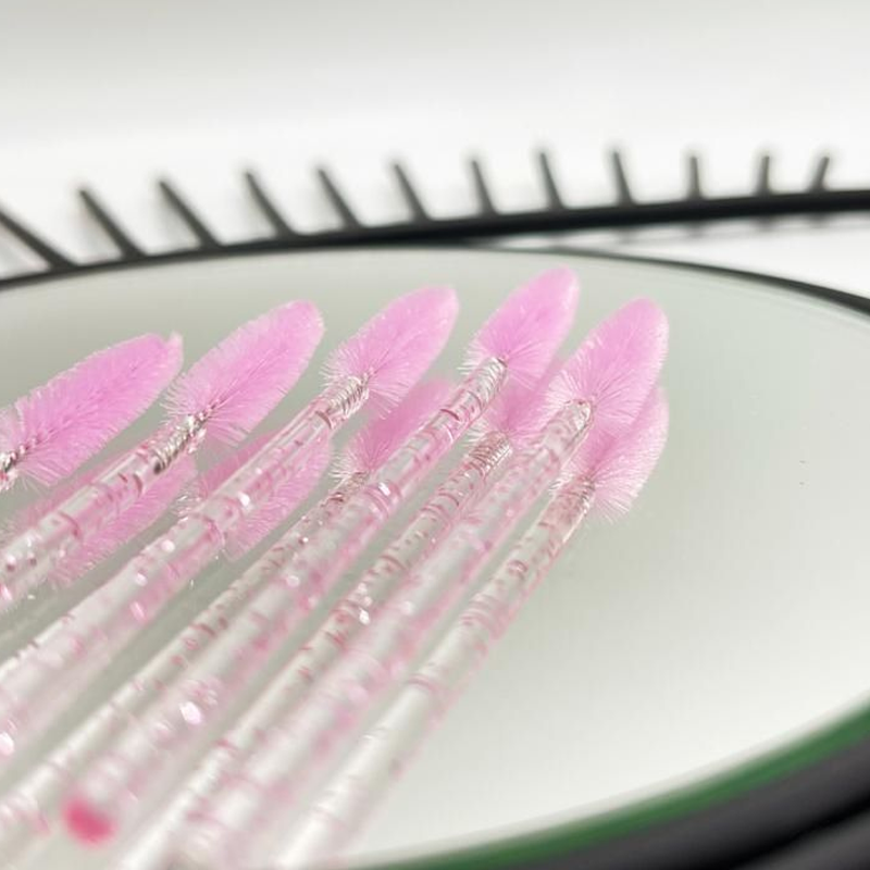 MINI MASCARAS (CRISTAL ROSADO /50U)