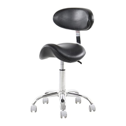 Taburete ergonómico (negro)