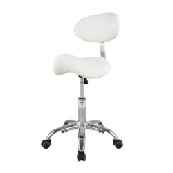 Taburete ergonomico (blanco)